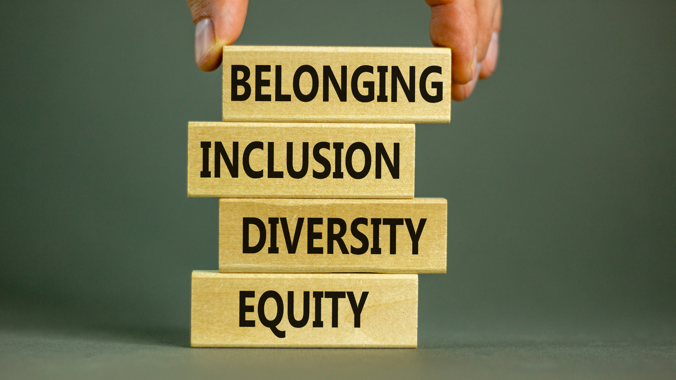 Adding the letter B for “Belonging” to Diversity, Equity, Inclusion, now DEI&B